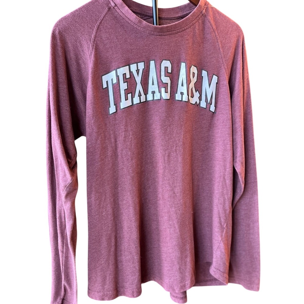 Rivalry Threads Texas A&M Aggies Maroon Long Sleeve Shirt Size L